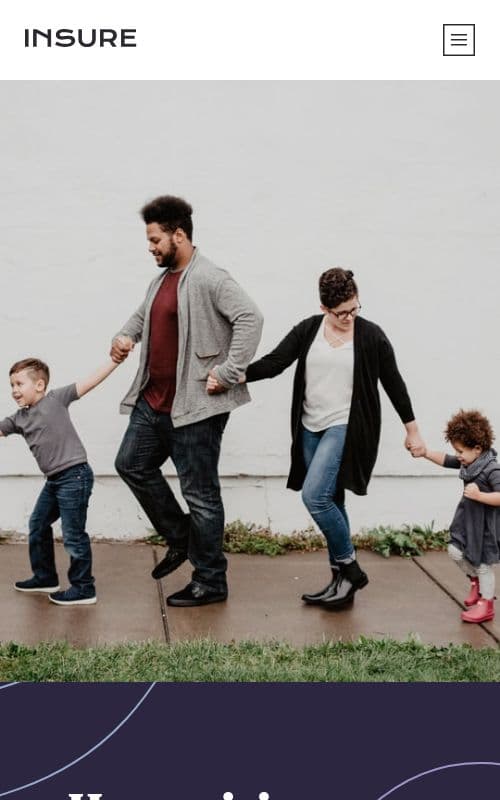 Project Image Insure Landing Page