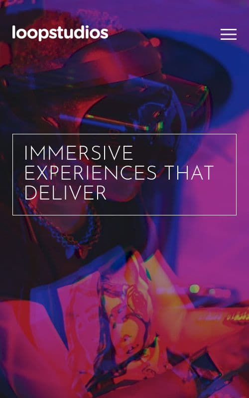 Project Image Loopstudios Landing Page