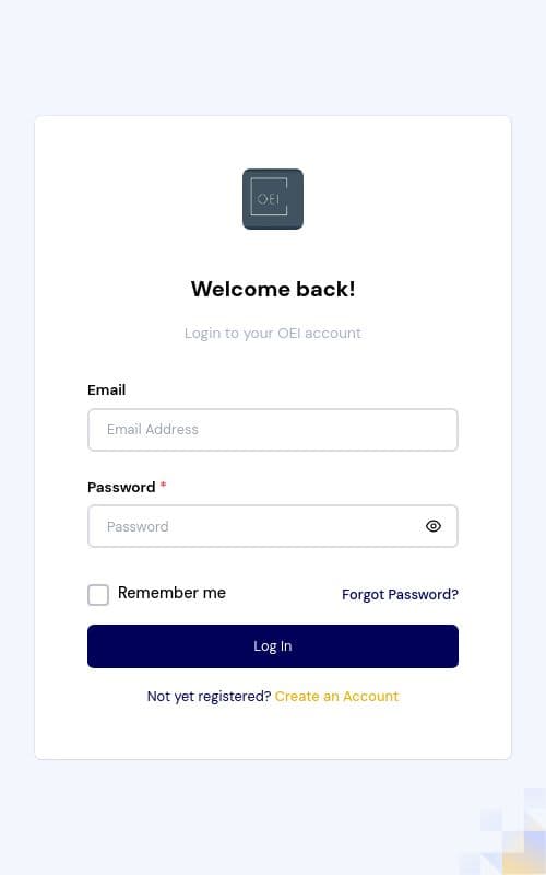 Project Image OEI Loan Application